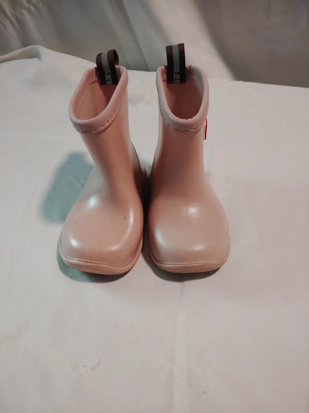 Tree Grandpa Pink Toddler Rain Boots